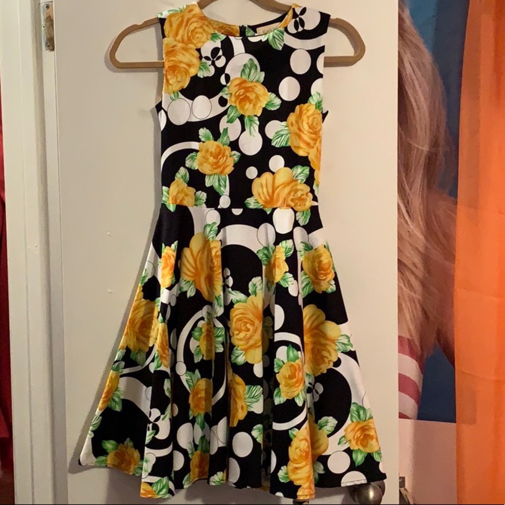 Floral summer dress
